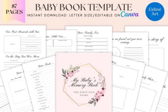 A Thoughtful Way to Preserve Every Precious Moment: The Minimalistic Baby Memory Book