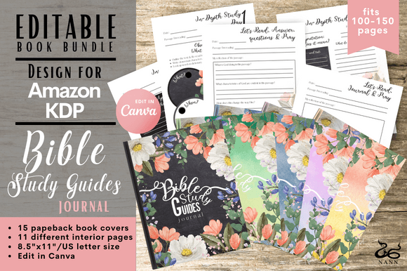 Bible Study Journal for Amazon KDP 11: A Practical Tool for Thoughtful Publishing