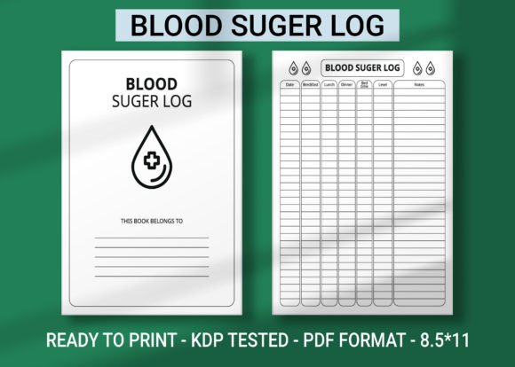 Blood Suger Log KDP Interior: Streamlined Publishing for Health Trackers