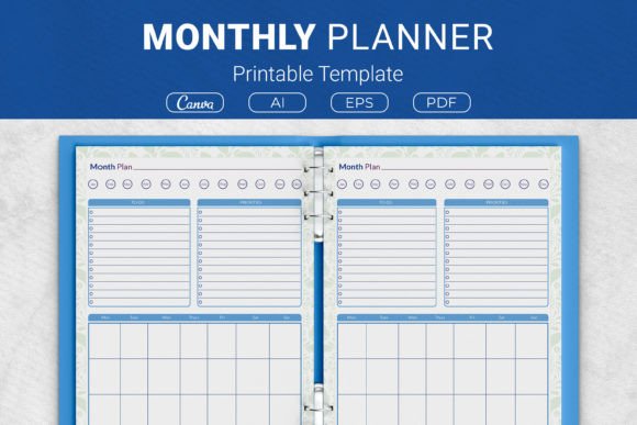 Monthly Planner Template: A Strategic Tool for Intentional Living and Work
