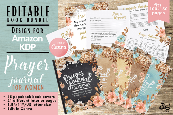 Prayer Journal for Amazon KDP 56: A Practical Publishing Resource for Print on Demand