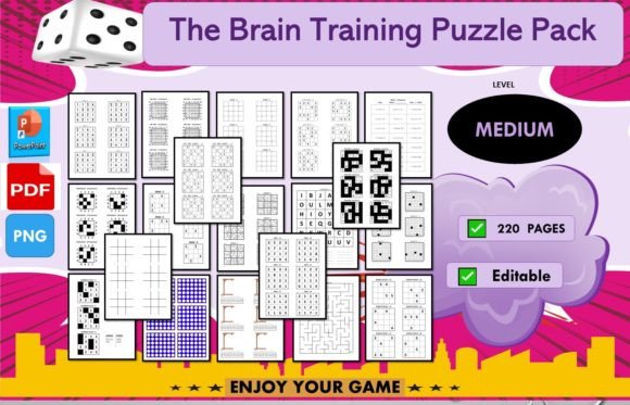 The Brain Training Puzzle Pack: Unlock Mental Fitness with Fun and Intelligent Games