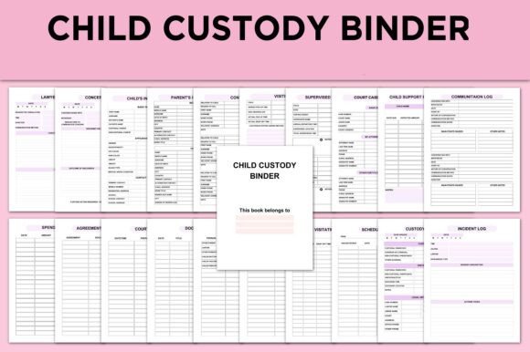 The Complete Child Custody Binder for Organized Co-Parenting