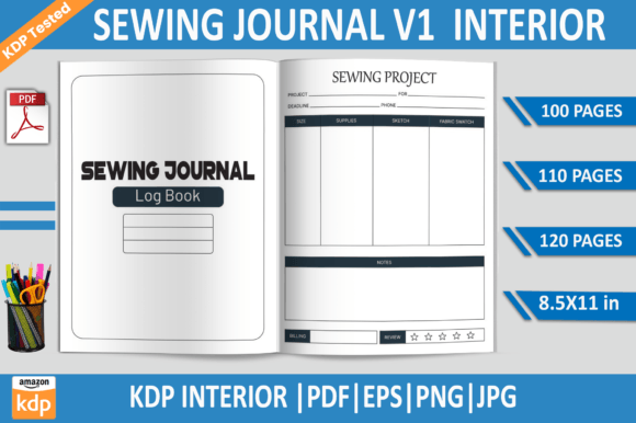 The Complete Guide to Sewing Journal KDP Interiors: Your Tool for Creative Organization
