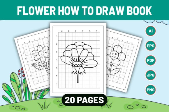 Why the Flower How to Draw Activity Book for KDP Is a Must-Have for Young Artists and Self-Publishers